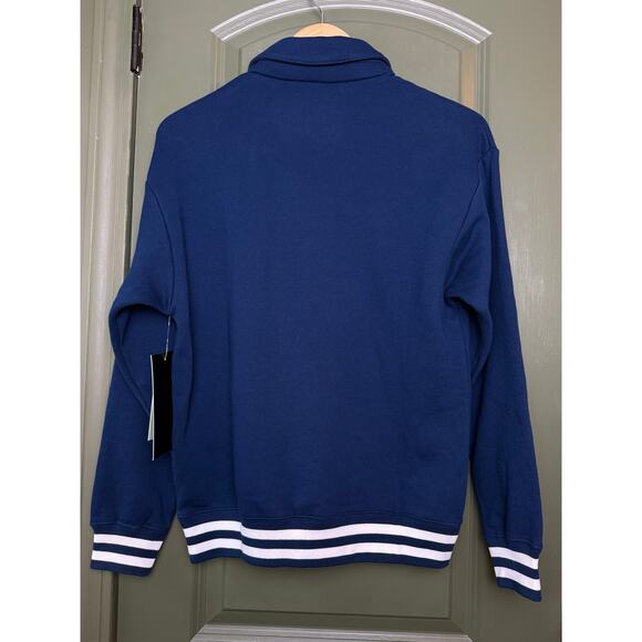 NWT Tnuck Tuckernuck Sport Navy 100% Cotton Perry Cozy Pullover Sweatshirt XS - Picture 6 of 8